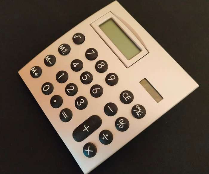 DUAL POWER CALCULATOR DESK TOP