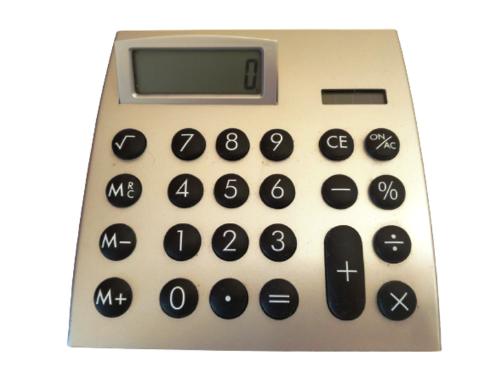 DUAL POWER CALCULATOR DESK TOP