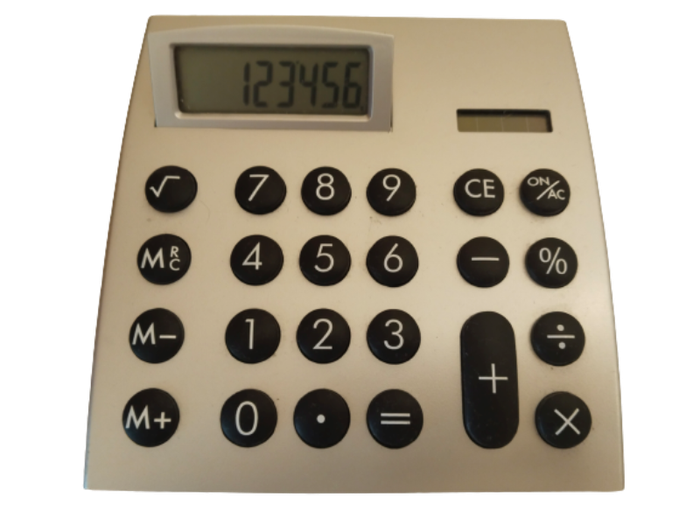DUAL POWER CALCULATOR DESK TOP