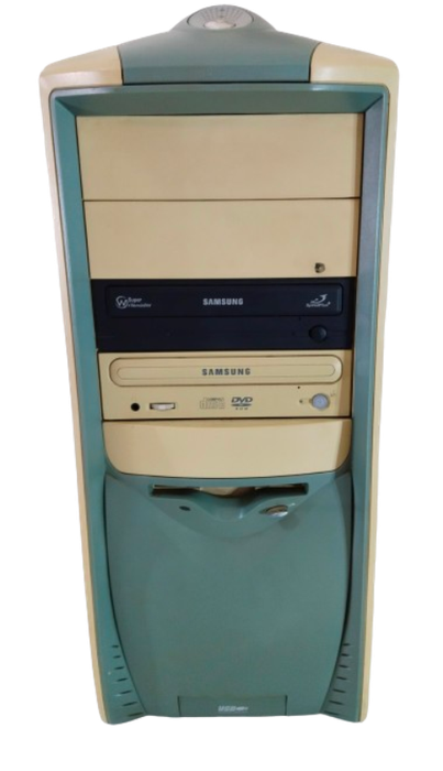 DESKTOP PC BOX/TOWER: ASUS P4S533­MX ~ INTEL(R) CELERON(R) CPU 2.00GHZ (LEGACY/`VINTAGE` TECHNOLOGY)