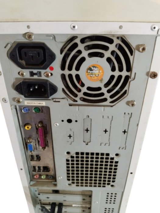 DESKTOP PC BOX/TOWER: ASUS P4S533­MX ~ INTEL(R) CELERON(R) CPU 2.00GHZ (LEGACY/`VINTAGE` TECHNOLOGY)