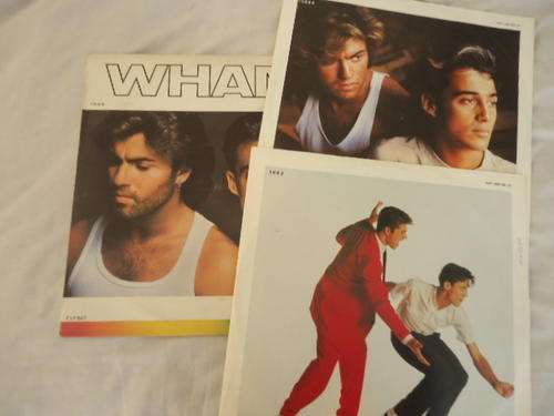 GEORGE MICHAEL & WHAM "THE FINAL" 1986 CBS DOUBLE STEREO LP SET+ORIGINAL INNER SLEEVES -EXC