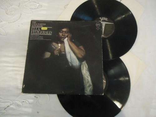 ELLA FITZGERALD "THE COLE PORTER SONGBOOK" 1976 IMPORTED USA VERVELONG PLAYING LP SET
