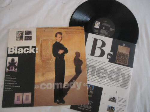 BLACK "COMEDY" 1988 A&M STEREO LP +INNER SLEEVE IN GREAT CONDITION