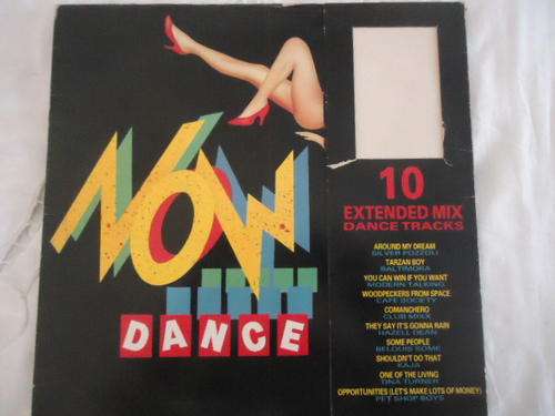 NOW DANCE - 10 EXTENDED DANCE TRACKS-1985 EMI STEREO LP IN V/GOOD CONDITION