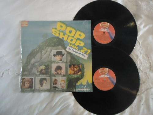 POP SHOP - VOLUME 21-24 ORIGINAL HITS  1983 MFP DOUBLE STEREO GATEFOLD LP SET+SHRINKWRAP-EXC