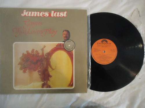 JAMES LAST "GAMES THAT LOVERS PLAY" 1989 POLYDOR STEREO LP+PLASTIC COVER IN EXCELLENT CONDITION