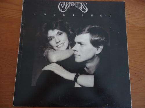 CARPENTERS "LOVELINES"  1989 A&M STEREO LP
