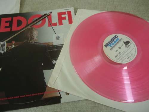 REDOLFI- 1983 TEAM MUSIC STEREO LP TEAM 33 - PINK VINYL