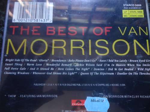 ROCK : THE BEST OF VAN MORRISON -  CD
