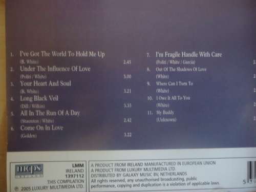 POP:  BARRY WHITE  - YOUR HEART AND SOUL -  CD