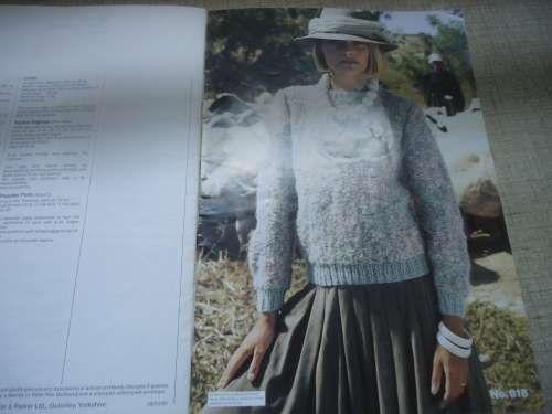 WENDY - MONET & MATISSE 2 - 14 NEW KNITTING PATTERNS - 32 A4 PAGES