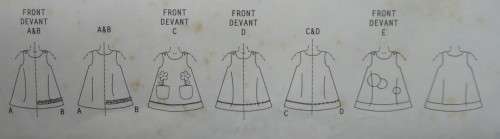 BUTTERICK  PATTERN 3772 GIRL'S DRESSES  SIZES 1 + 2 + 3 YEARS COMPLETE