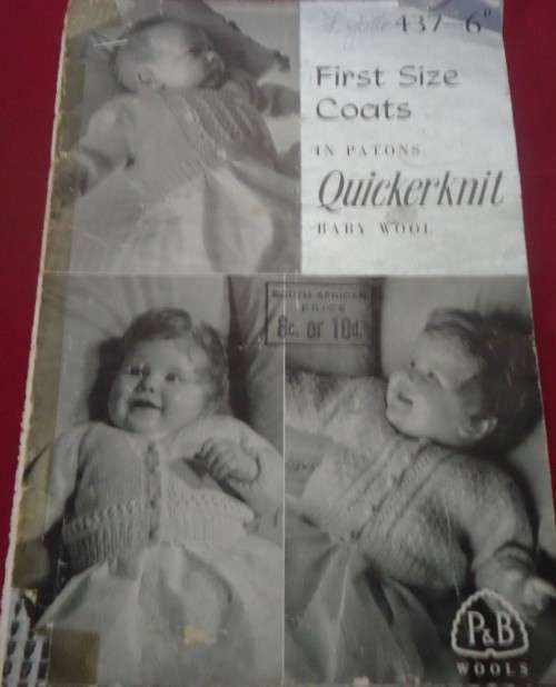P&B WOOLS #437 FIRST SIZE COATS