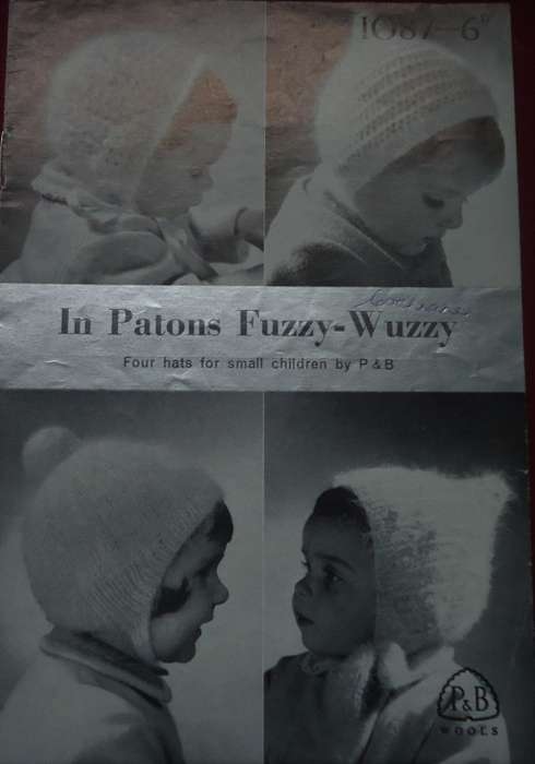 PATONS # 1087 - FOUR DESIGNS FOR GIRLS HELMTS