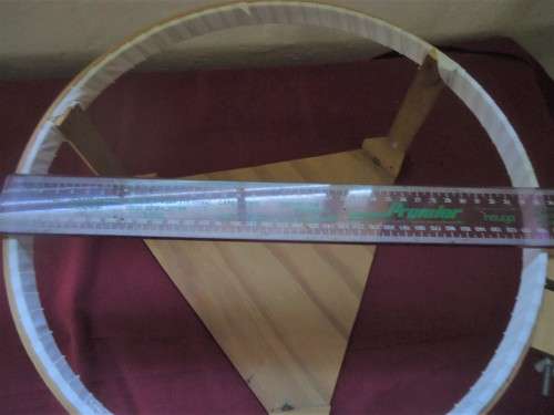 14` OR 36 CM LOOM WITH STANDING WHITE BINDING FRAME & EXPANDER WITH SCREW