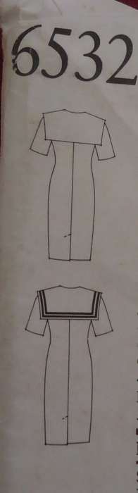 NEW LOOK PATTERNS 6532  SEVEN SIZES IN ONE  6 - 18 COMPLETE- CUT TO 18