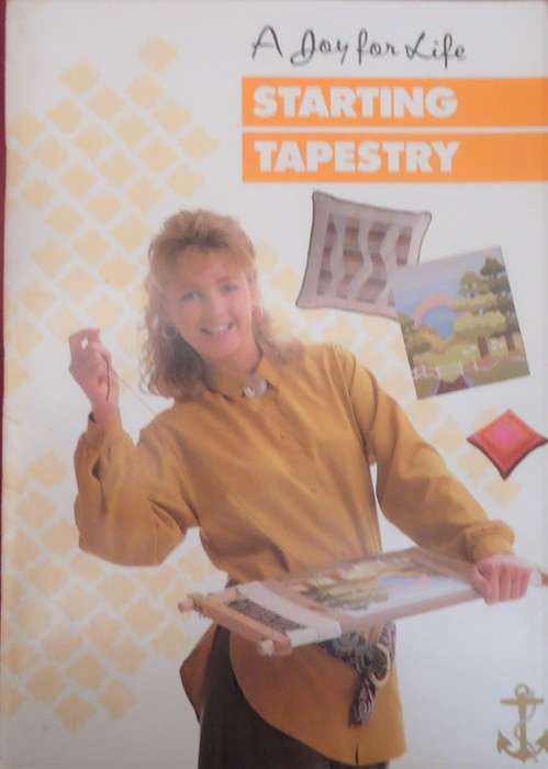 J&P COATES -STARTING TAPESTRY - 40 A5 PAGES WITH PICTURES & INSTRUCTIONS