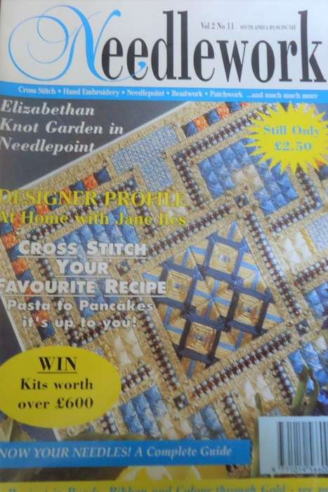 UK NEEDLEWORK VOL 2 NO 11 - 100 PAGE MAGAZINE