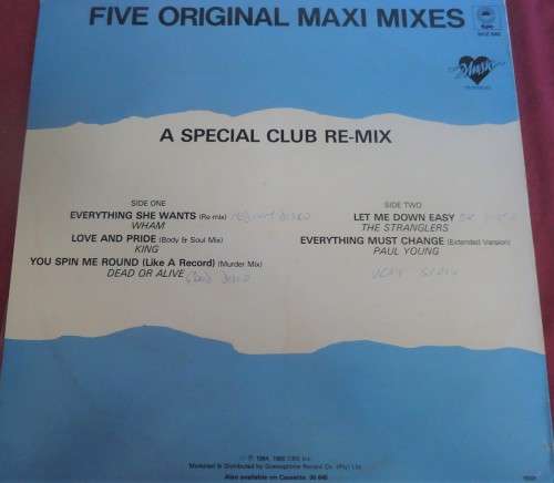 THE MAXI TRAX COLLECTION VOL 1  - 1985 EPIC VINYL 12" MAXI SINGLE WIZ 640