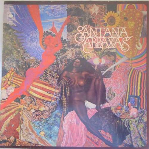 SANTANA - ABRAXAS - UK ISSUE 1970 CBS VINYL  LP - CBS 32032