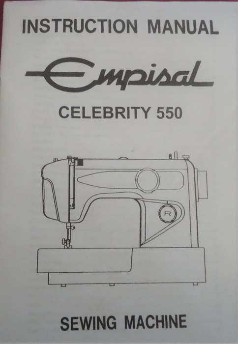 EMPISAL CELEBRITY 550 INSTRUCTION MANUAL - 32 A5 PAGES