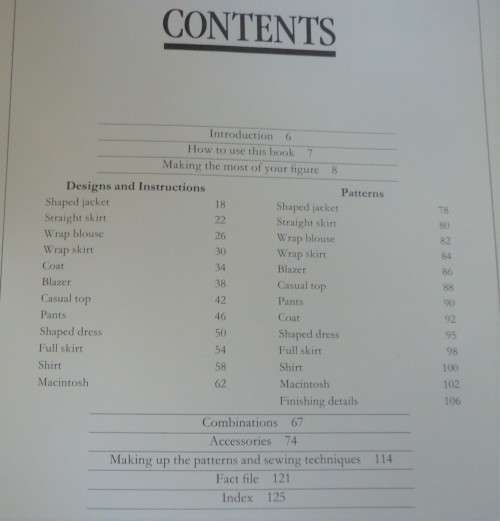 DRESS MAKING BY DESIGN -CHARMIAN WATKINS - 128 PAGE HARD COVER & DUST JACKET WITH PATTERNS