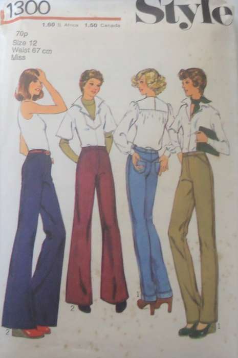 STYLE 1300 SET OF PANTS SIZE 12 WAIST 67CM COMPLETE