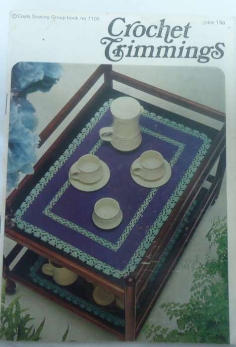 CROCHET TRIMMINGS - COATS BOOK 1108