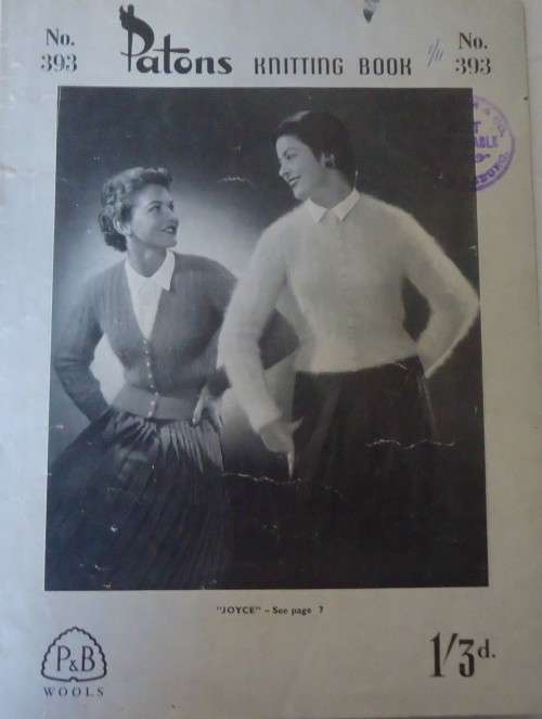 PATONS KNITTING BOOK NO.393 - 16 A4 PAGES