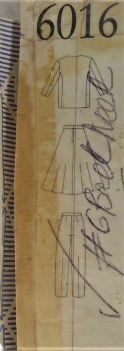 NEW LOOK PATTERNS 6016 JACKET-SKIRT-PANTS SIX SIZES IN ONE 8 - 18 COMPLETE-ZIPLOC BAG