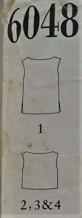 NEW LOOK PATTERNS 6048 SET OF TOPS SIX SIZES IN ONE 8 - 18 SEE LISTING