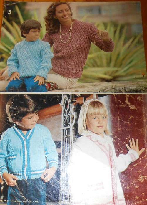 FAMILY KNITS - YOUR FAMILY SUPPLEMENT MARCH 1983