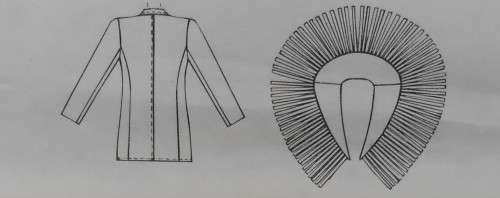 McCALLS 7242 UNLINED JACKET &SHAWL SIZE 10-12-14 COMPLETE-UNCUT-F/FOLDED
