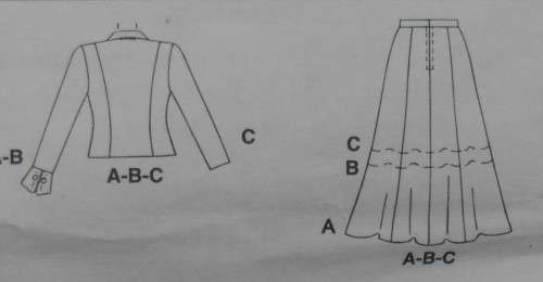 McCALLS 8083 4 HOUR JACKET SIZE D 12-14-16 COMPLETE-PART CUT