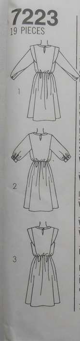 SIMPLICITY 7223  DRESS SIZE 14 COMPLETE