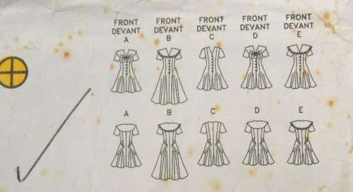 BUTTERICK 5952 DRESS & CULOTTE DRESS SIZE 12-14-16 COMPLETE
