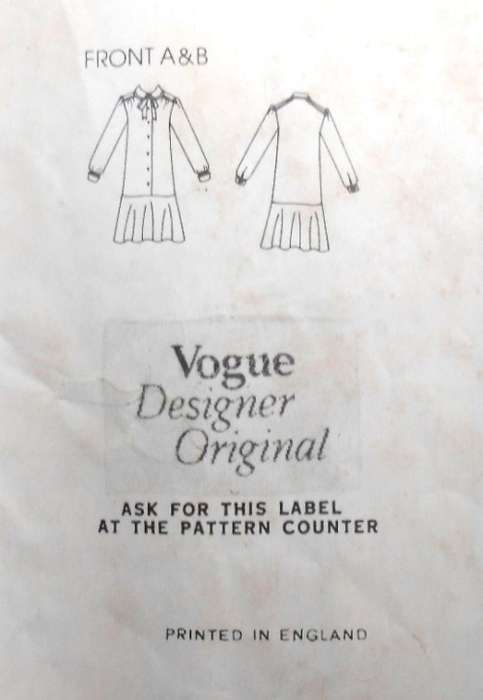 VOGUE 2638 BELINDA BELVILLE  EVENING DRESS SIZE 14 SEE LISTING-ZIPLOC