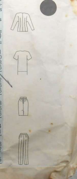 BUTTERICK 3568 SET OF SKIRTS SIZE 12-14-16 COMPLETE-CUT TO SIZE 16