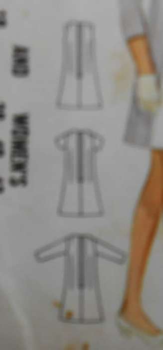 BUTTERICK 5307 ONE PIECE DRESS SIZE 16 BUST 38 COMPLETE-PART UNCUT-F/FOLDED