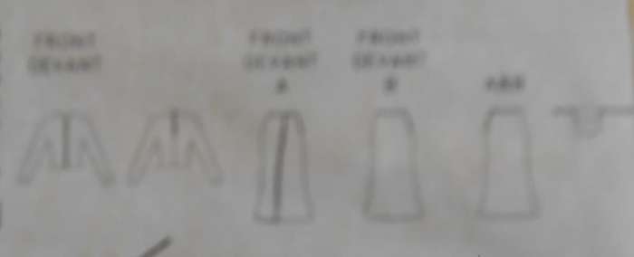 BUTTERICK 6210 TOP-SKIRT-BAG SIZE 8-10-12-COMPLETE-CUT TO 12