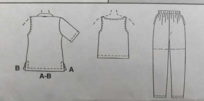 McCALLS 3249 TOP-PULL ON SHORTS-PANTS SIZE 10-14 NO SHIRT PATTERN SUPPLIED