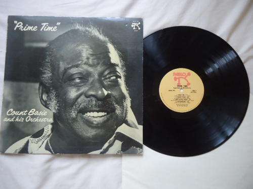 COUNT BASIE & HIS ORCHESTRA "PRIME TIME" IMPORTED USA 1977 STEREO LP- LIKE NEW!