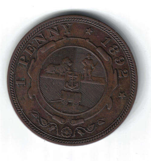 1892 PAUL KRUGER ONE PENNY 1892 LOVELY CONDITION PRICE REDUCED TO SELL