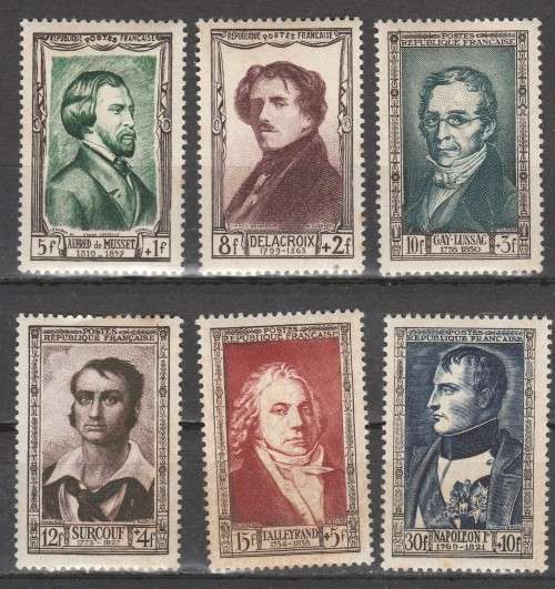 FRANCE 1951 ISSUE Mi#909/14 FULL SET MINT*  C/V R1,100.00 LOOK SCAN