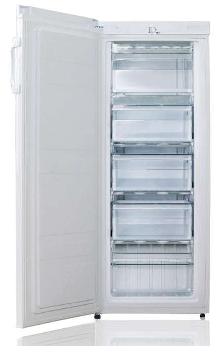 MIDEA 154L Upright Freezer - White - World's No. 1 Refrigerator Exporter