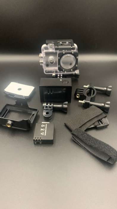 Waterproof HD Sports Camera 1080P - Black