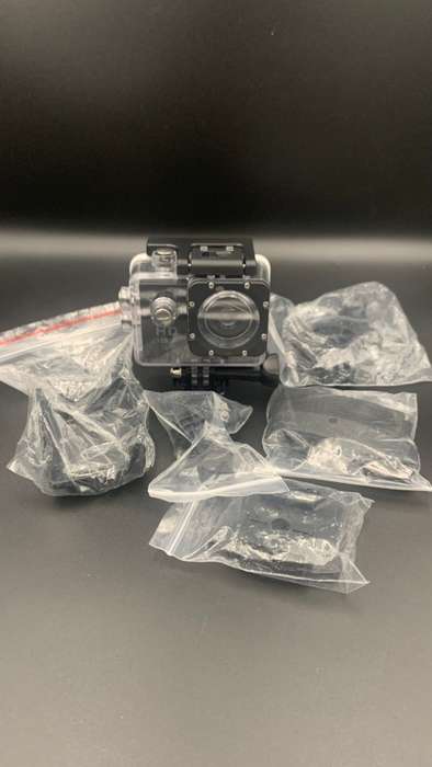 Waterproof HD Sports Camera 1080P - Black