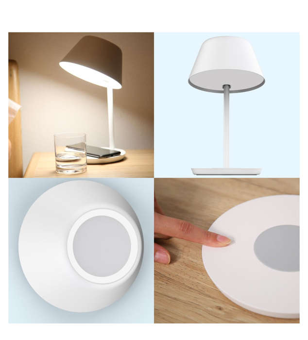 Yeelight Staria Bedside Lamp Pro - 10W Wireless Charge Smart Light, HomeKit