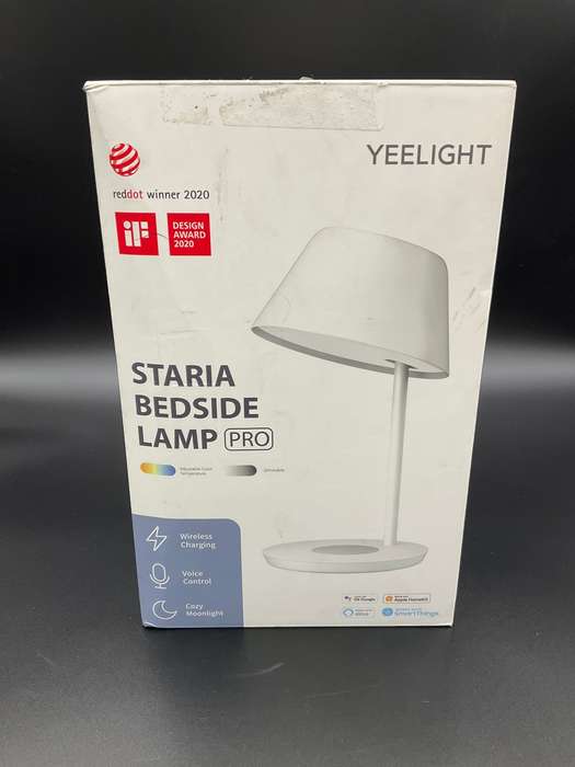 Yeelight Staria Bedside Lamp Pro - 10W Wireless Charge Smart Light, HomeKit